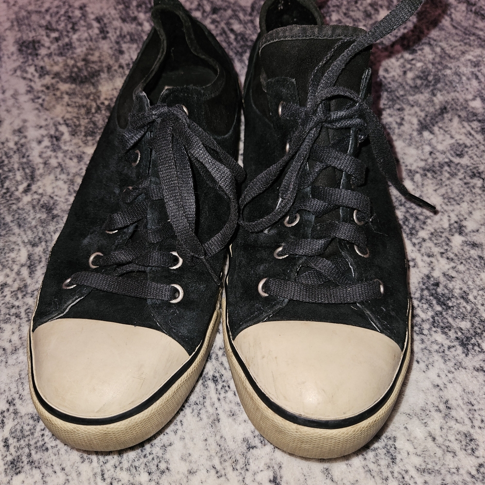 UGG Black and Gray Footwear